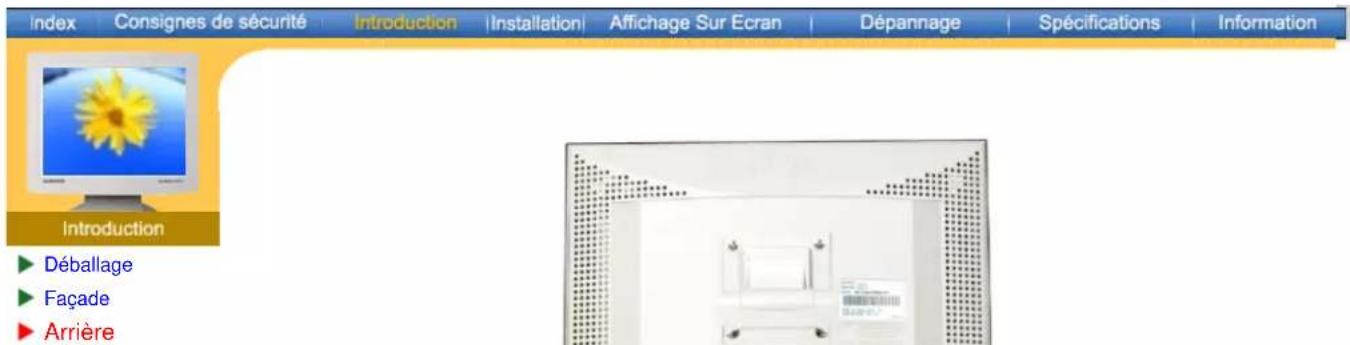 SAMSUNG SyncMaster 171S - Interrupteur d'alimentation marche/arrêt - 1