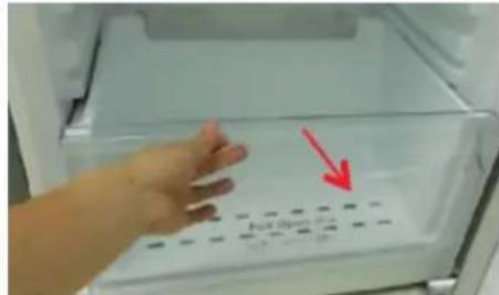 SAMSUNG RB33J3830SA - To remove the drawer - 3
