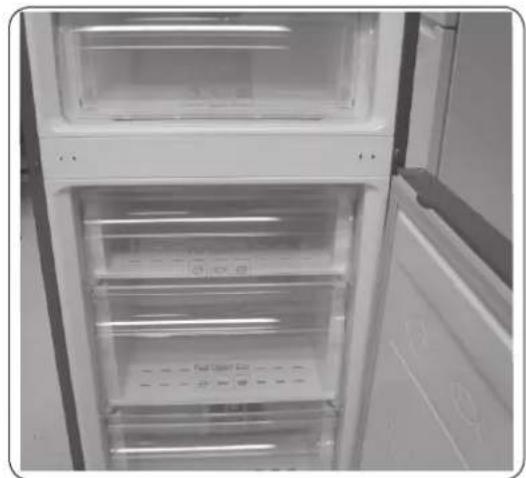 SAMSUNG RB33J3830SA - Ponovna namestitev predala - 8