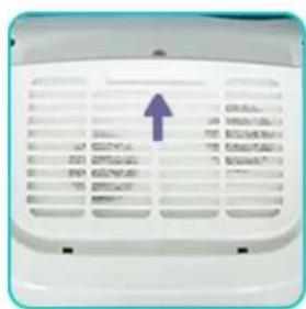 SAMSUNG SPL200 - Etapes de remplacement ou de nettoyage du filtr du projecteur. - 2