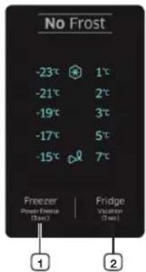 SAMSUNG RL37J5449SS - GEBRUK VAN HET BEDIENINGSPANEEL - 4