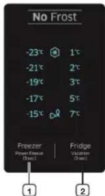 SAMSUNG RL37J5449SS - UTILISATION DU PANNEAU DE COMMANDE - 4