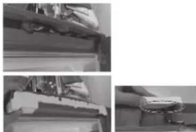 SAMSUNG RL37J5449SS - Arbeitsschritte bei der Montage - 10