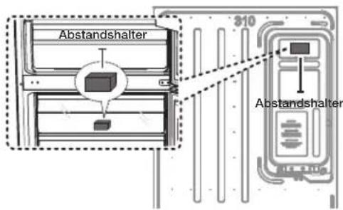 SAMSUNG RL37J5449SS - Auswahldes Aufstellorts fur das Kuhlgerat - 3