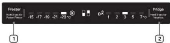 SAMSUNG RL37J5449SS - DIE VERWENDUNG DES BEDIENFELDS - 3