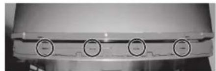 SAMSUNG RL37J5449SS - Entfern der Tur des Kuhlabteils - 1
