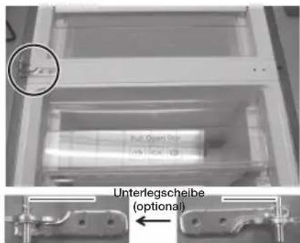 SAMSUNG RL37J5449SS - Entfern der Tur des Kuhlabteils - 24