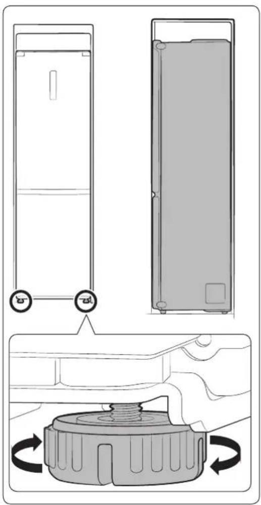 SAMSUNG RL41J7799S4 - Einbau in einen Kuchenschrank (Modelle RB33/36*) - 1