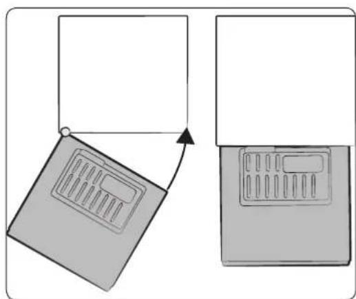 SAMSUNG RL41J7799S4 - Installation du dispositif de fixation dans la cuisine (RB33/36* models) - 1