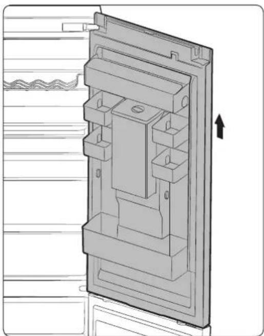 SAMSUNG RL41J7799S4 - De deur omzetten - 4