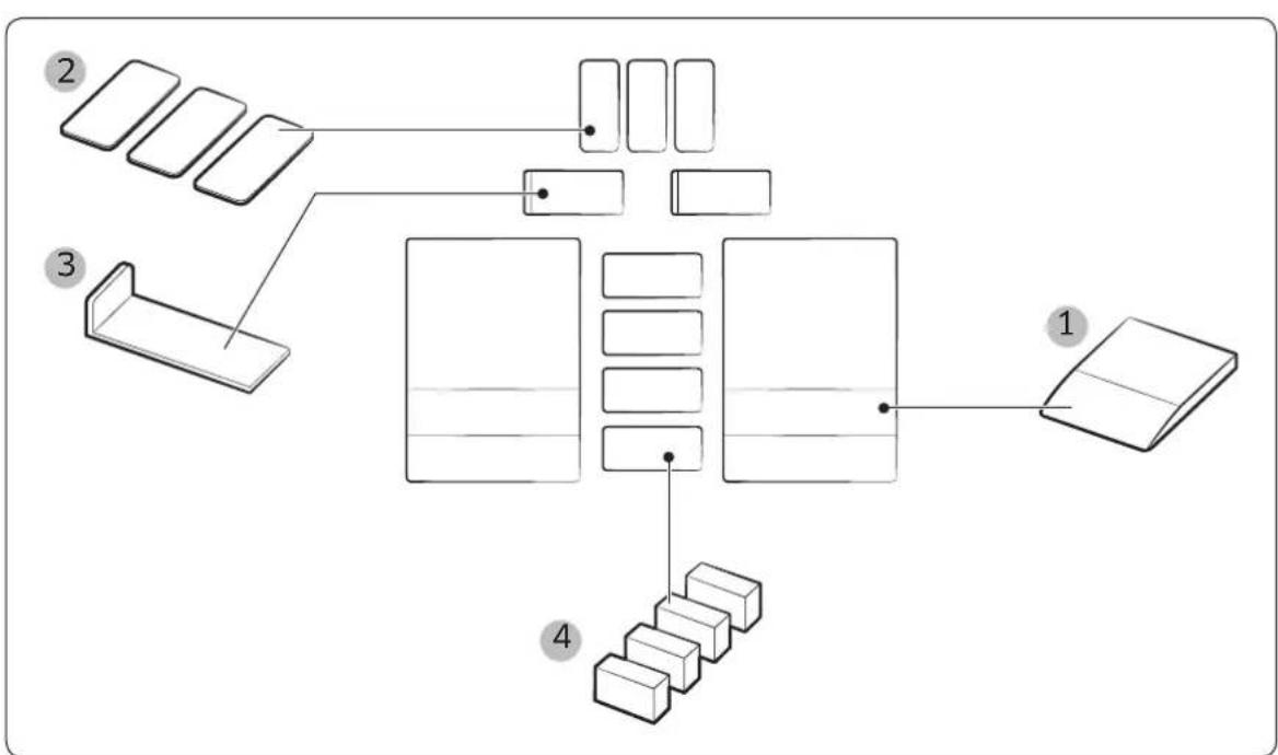 SAMSUNG RL41J7799S4 - Kit d'installation - 1