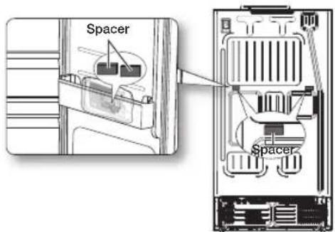 SAMSUNG RS7568THCSR - Selecting the best location for the refrigerator - 3