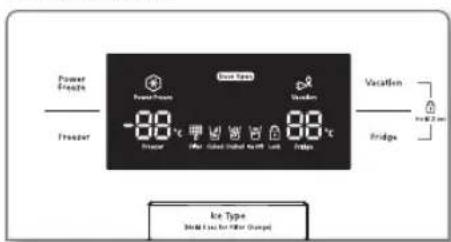SAMSUNG RS7568THCSR - operating the SAMSUNG side-by-side refrigerator - 1