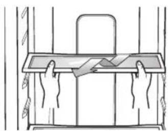 SAMSUNG RS7568THCSR - REMOVING THE FRIDGE ACCESSORIES - 1