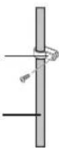 SAMSUNG RS7568THCSR - Wasserschlauch sichern - 1