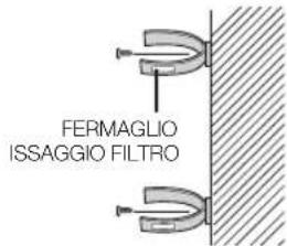 SAMSUNG RS7568THCSR - Fissare il fermaglio di blocco del fi ltro - 1