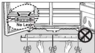 SAMSUNG RS7568THCSR - CAUTION Before being used, the leakage in these places should be examined - 3
