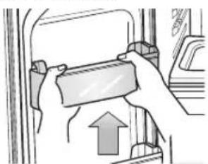 SAMSUNG RS7568THCSR - DÉMONTAGE DES ACCESSOIRES DU CONGÉLATEUR - 2