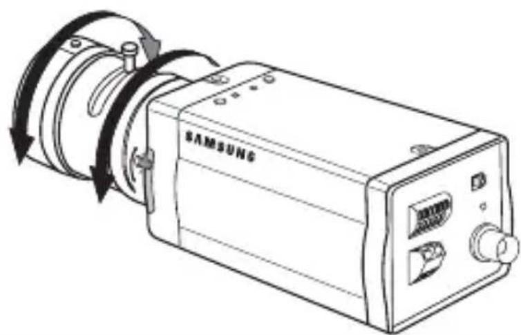SAMSUNG SCCA2313P - Dans le cas d'un objectif avec fonction zoom - 2