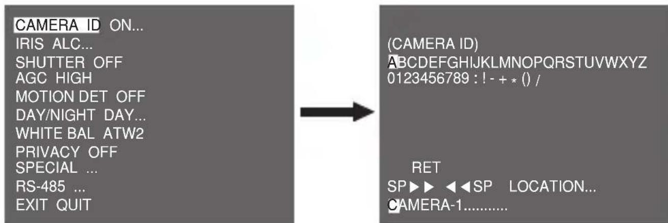 SAMSUNG SCCA2313P - CAMERA ID - 1