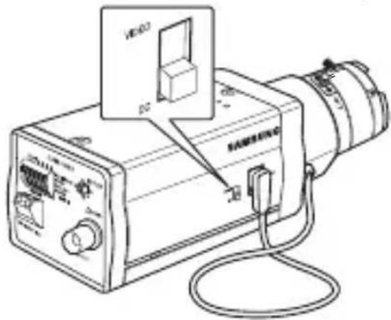 SAMSUNG SCCA2313P - Impostare la leva dell'obiettivo ALC - 1