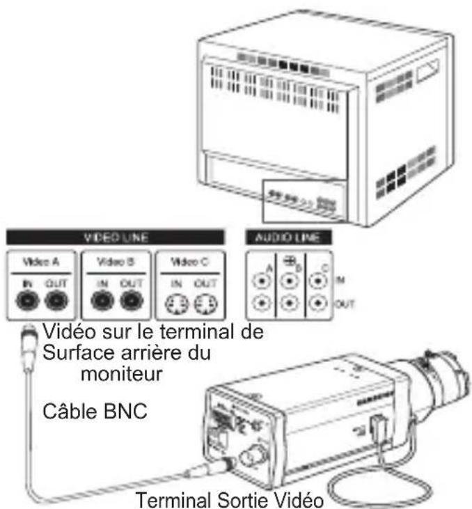 SAMSUNG SCCA2313P - Connexion des cables et opération de vérification - 1