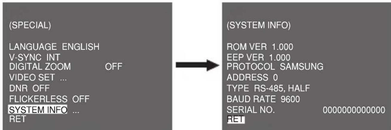 SAMSUNG SCCA2313P - SYSTEM INFO - 1
