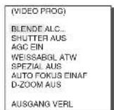 SAMSUNG SCC641P - Inhalt des KAMERA BLOCK-Menus - 2