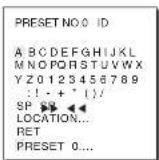 SAMSUNG SCC641P - PRESETID - 1
