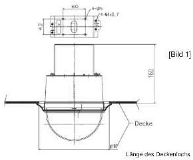 SAMSUNG SCC641P - Installation der Speed-Dome Kamera SCC-641(P) - 1