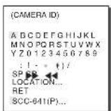 SAMSUNG SCC641P - CAMERA ID - 3