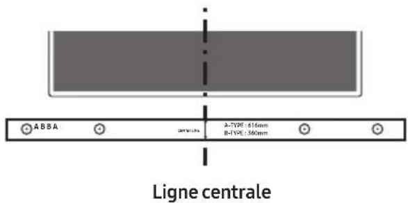 SAMSUNG HWM550 - Guide de fixation murale - 6