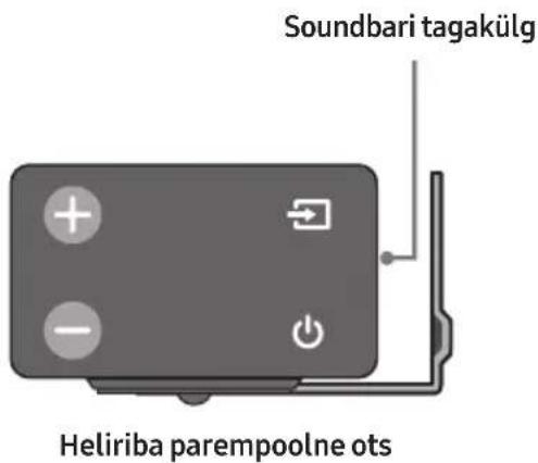SAMSUNG HWM550 - Joondage pabermalli Keskjoon teleri keskjoonega (kui paigaldate Soundbari teleri alla) ja seejarel kinnitage Seinakinnitusjuhik teibiga seinale. - 5