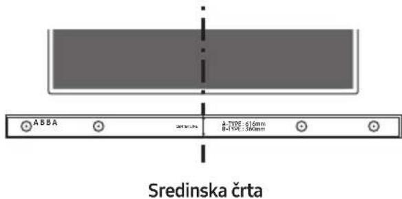 SAMSUNG HWM550 - Priročnik za namestitev na steno - 6