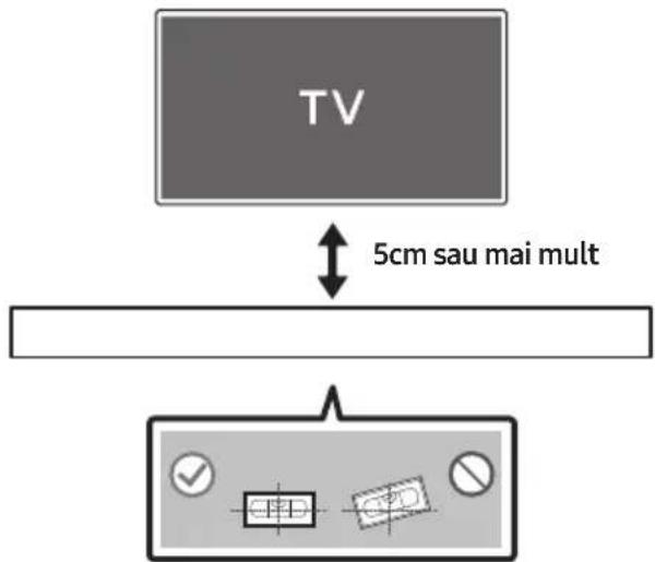 SAMSUNG HWM550 - Plasati Ghidaj de montare pe perete pe suprafata peretelui. - 1