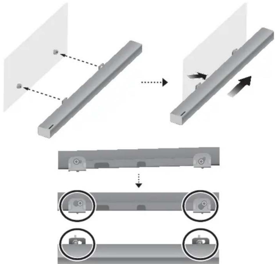 SAMSUNG HWK660 - Supporto a parete SSupporto a parete D - 1