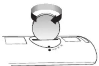 SAMSUNG HWK660 - INSTALÁCIA BATÉRI'DO DIAL'KOVÉHO OVLÁDAÇA - 3