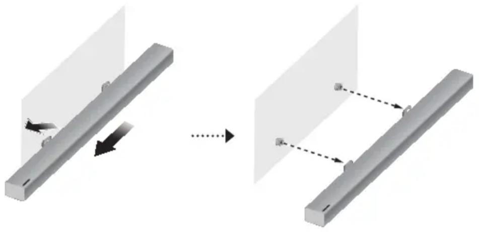 SAMSUNG HWK660 - AΦAIPEΣ'H TOY SOUNDBAR AINO TON TOIXO - 1