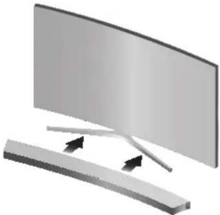 SAMSUNG HWJ7510R - PLASAREA SISTEMULUI SOUNDBAR PE UN SUPORT DE TELEVIZOR - 5