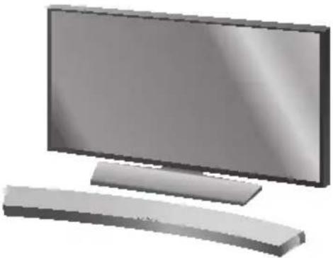 SAMSUNG HWJ7510R - INSTALLATION DE LA SOUNDBAR SANS SOCLE - 1