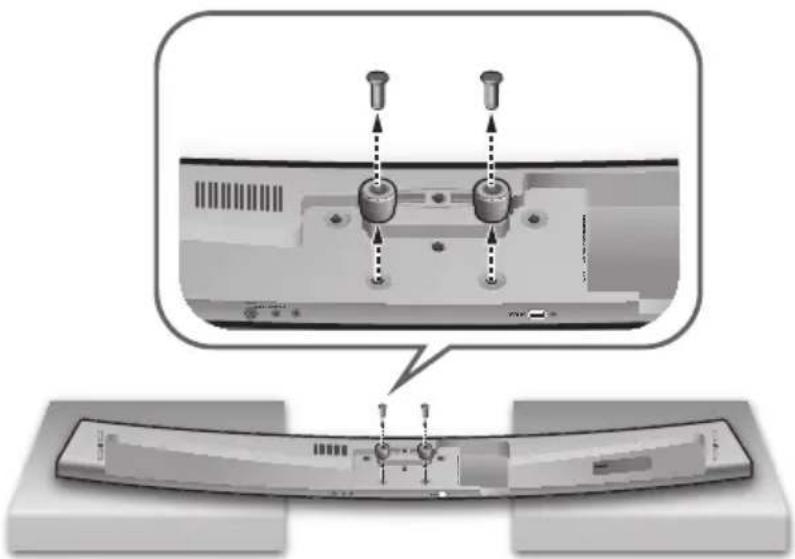 SAMSUNG HWJ7510R - PLACER LA SOUNDBAR SUR UN SUPPORT TV - 4