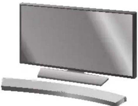 SAMSUNG HWJ7510R - SOUNDBAR Kā BRīVI STAVOSAS IERICES UZSTADISANA - 1