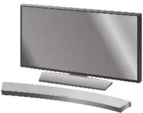 SAMSUNG HWJ7510R - NAMESTITEV ZVOČNIKA SOUNDBAR KOT SAMOSTOJEČE ENOTE - 1