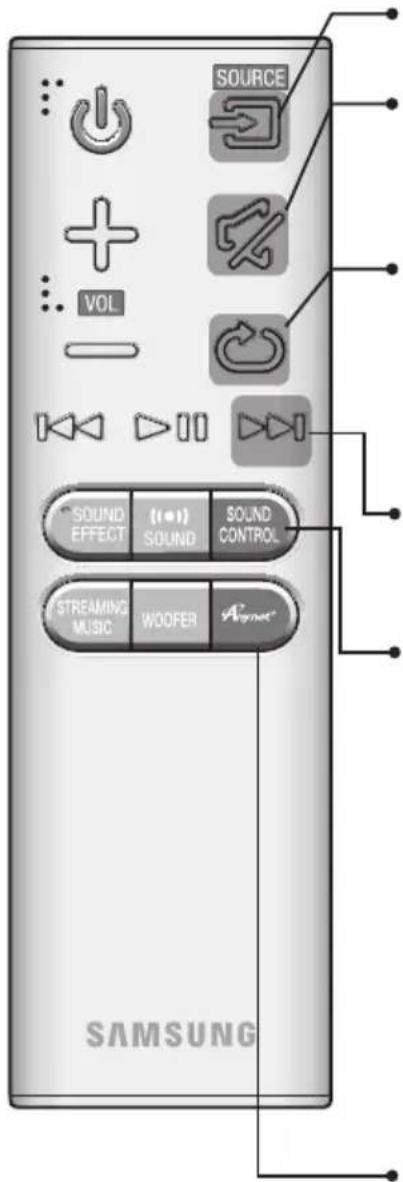 SAMSUNG HWJ7510R - FERNBEDIENUNG - 1