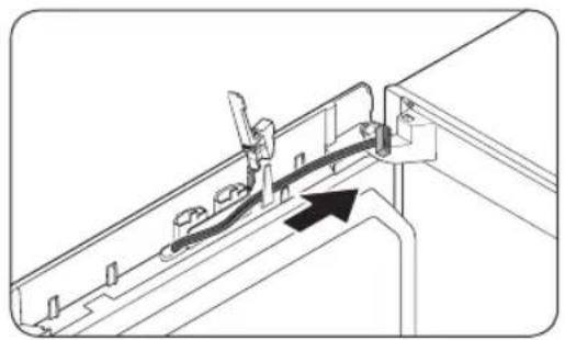 SAMSUNG RZ32M7120WW - ÉTAPE 5 Remettre en place la porte du congélateur - 5