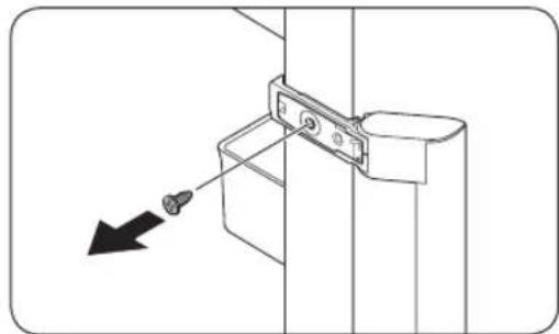 SAMSUNG RZ32M7120WW - STEP 1 Remove the handle - 2