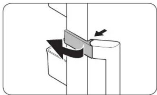 SAMSUNG RZ32M7120WW - STEP 1 Remove the handle - 1