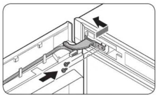 SAMSUNG RZ32M7120WW - ÉTAPE 5 Remettre en place la porte du congélateur - 4