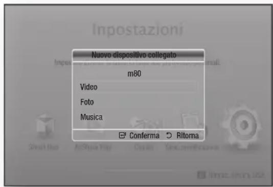 SAMSUNG STBE7500 - Inserimento di un USB o di un cellulare nella porta USB - 1