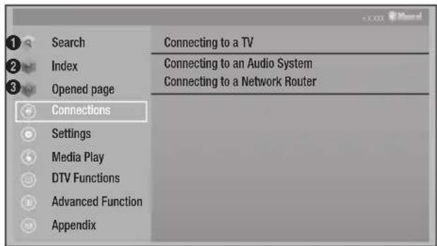 SAMSUNG BDH8500M - Der e-Manual Bildschirm - 1